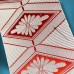 OBI FEMME ÉTÉ ROUGE ET BLANC EN SOIE 007-185 OBI FEMME ÉTÉ ROUGE ET BLANC EN SOIE 007-185